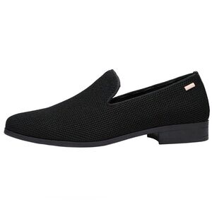 Uubaris Jeko Black Mesh Slip On Loafers - Size 8.5